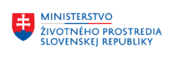 Logo: Ministerstvo životného prostredia